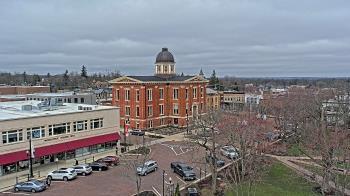 Weather camera view of City of Woodstock.