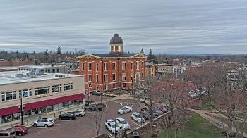Weather camera view of City of Woodstock.
