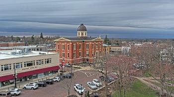 Weather camera view of City of Woodstock.