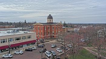 Weather camera view of City of Woodstock.