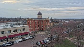 Weather camera view of City of Woodstock.