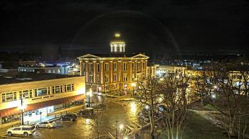 Weather camera view of City of Woodstock.