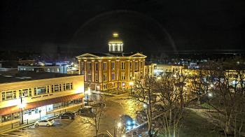 Weather camera view of City of Woodstock.