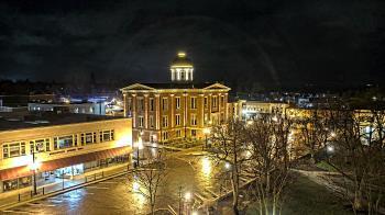 Weather camera view of City of Woodstock.
