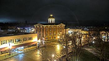 Weather camera view of City of Woodstock.