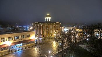 Weather camera view of City of Woodstock.