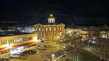 Weather camera view of City of Woodstock.