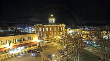 Weather camera view of City of Woodstock.