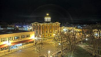 Weather camera view of City of Woodstock.