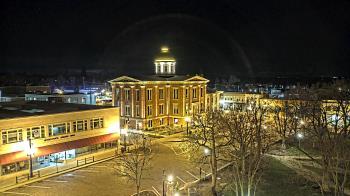 Weather camera view of City of Woodstock.