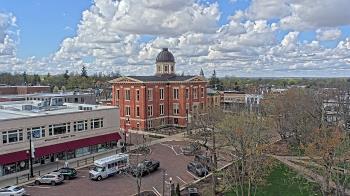 Weather camera view of City of Woodstock.