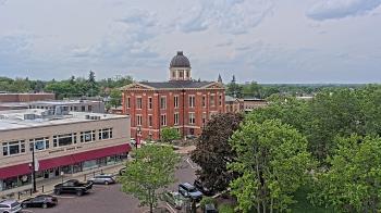 Weather camera view of City of Woodstock.