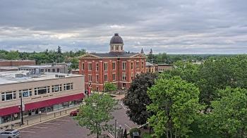 Weather camera view of City of Woodstock.