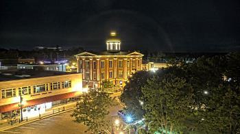 Weather camera view of City of Woodstock.