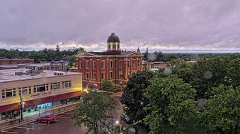 Weather camera view of City of Woodstock.