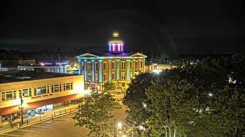 Weather camera view of City of Woodstock.
