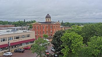 Weather camera view of City of Woodstock.