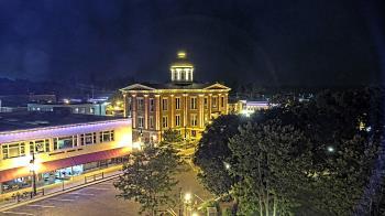 Weather camera view of City of Woodstock.