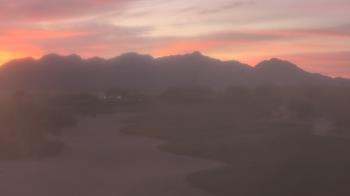 Weather camera view of Coyote Springs Golf Club.