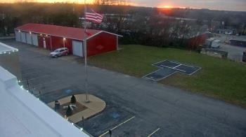 Weather camera view of Decatur Waste Water Department.