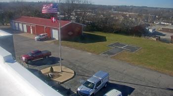 Weather camera view of Decatur Waste Water Department.