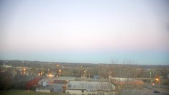 Weather camera view of Decatur Waste Water Department.