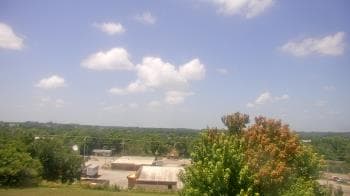Weather camera view of Decatur Waste Water Department.