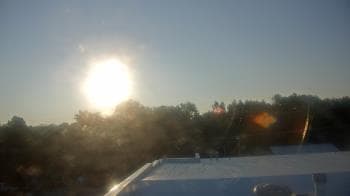 Weather camera view of Decatur Waste Water Department.