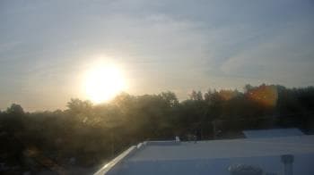 Weather camera view of Decatur Waste Water Department.