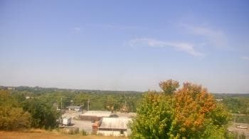 Weather camera view of Decatur Waste Water Department.