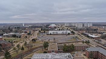 Weather camera view of Northern Illinois University.
