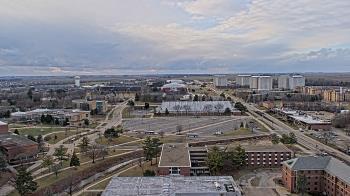 Weather camera view of Northern Illinois University.