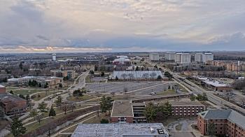 Weather camera view of Northern Illinois University.