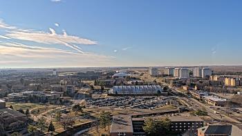 Weather camera view of Northern Illinois University.
