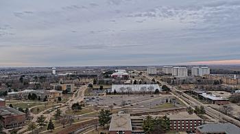 Weather camera view of Northern Illinois University.