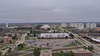 Weather camera view of Northern Illinois University.