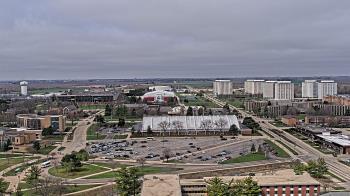 Weather camera view of Northern Illinois University.