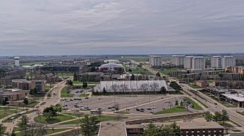 Weather camera view of Northern Illinois University.