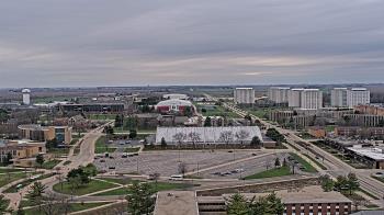 Weather camera view of Northern Illinois University.