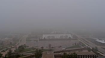 Weather camera view of Northern Illinois University.