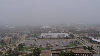 Weather camera view of Northern Illinois University.