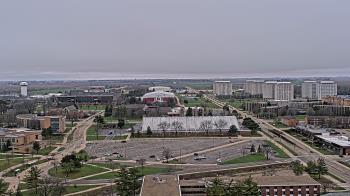 Weather camera view of Northern Illinois University.