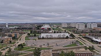 Weather camera view of Northern Illinois University.
