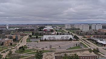 Weather camera view of Northern Illinois University.