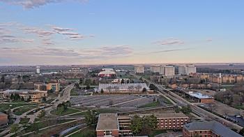 Weather camera view of Northern Illinois University.