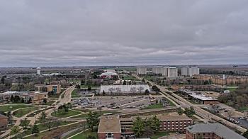 Weather camera view of Northern Illinois University.