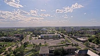 Weather camera view of Northern Illinois University.