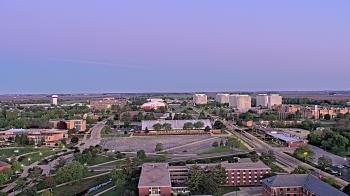 Weather camera view of Northern Illinois University.