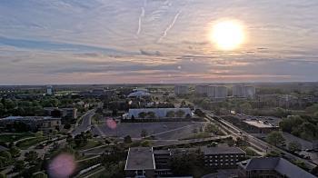 Weather camera view of Northern Illinois University.
