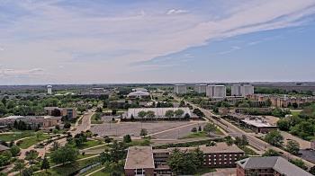 Weather camera view of Northern Illinois University.